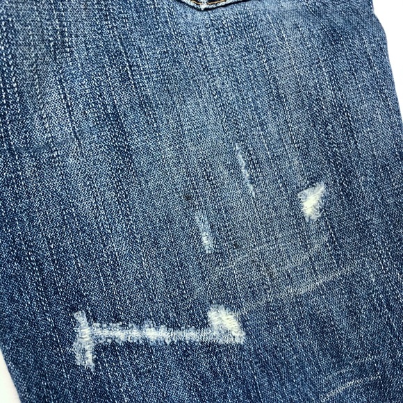 True Religion Flare Distressed Jeans Size 26 Women - Picture 11 of 11